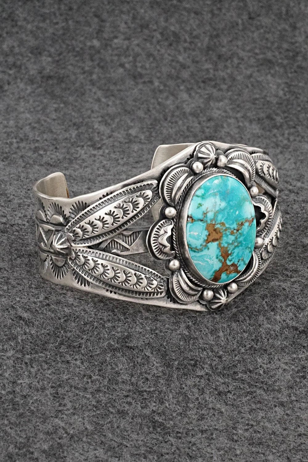 Turquoise & Sterling Silver Bracelet - Randy Boyd