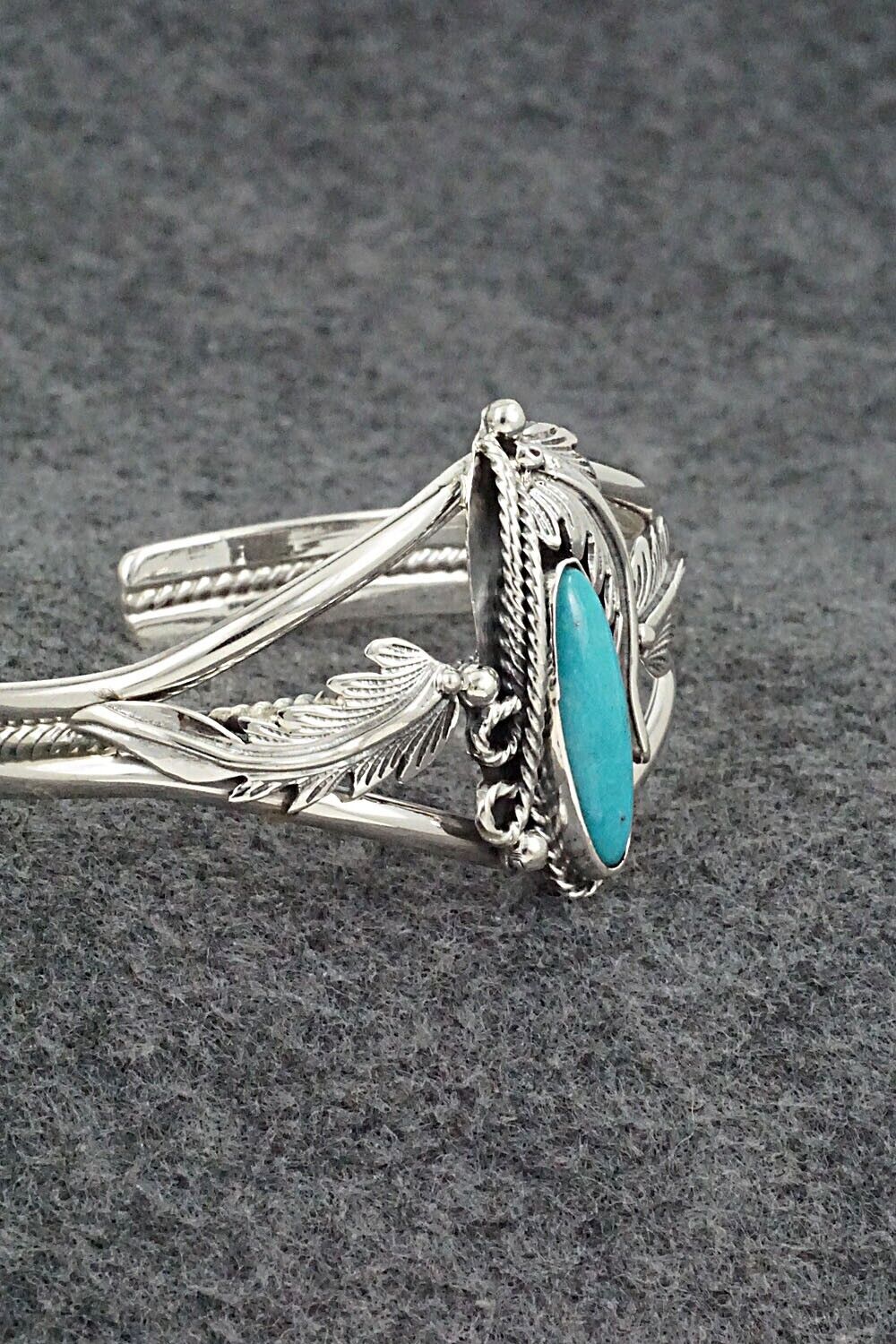 Turquoise & Sterling Silver Bracelet - Andrew Vandever