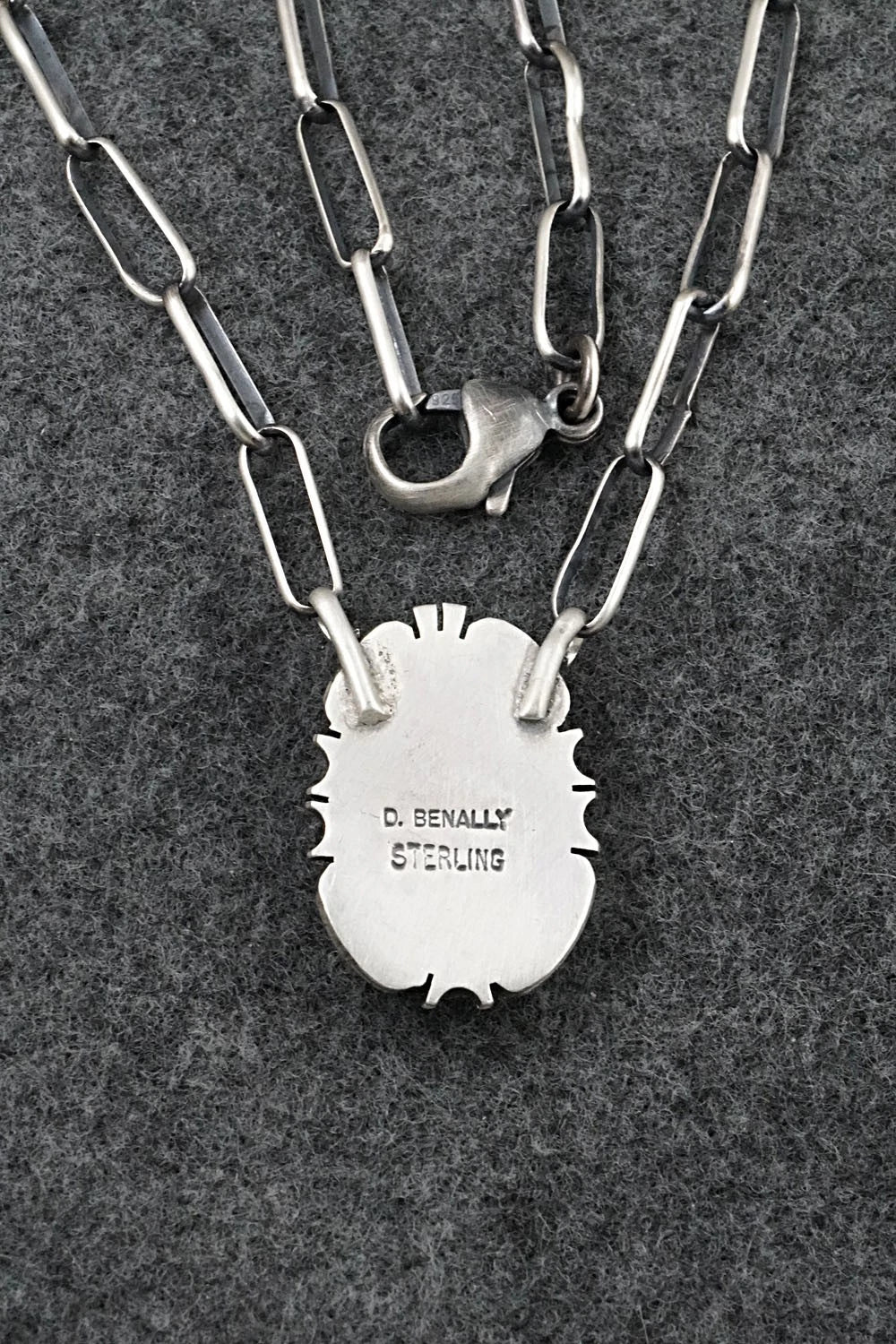Turquoise & Sterling Silver Necklace - Daniel Benally