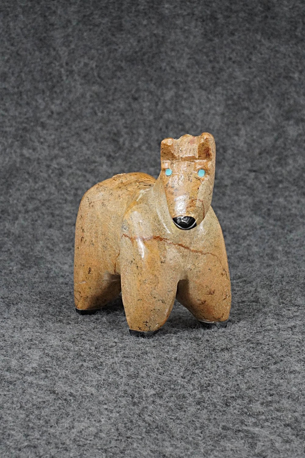 Horse Zuni Fetish Carving - Freddie Leekya