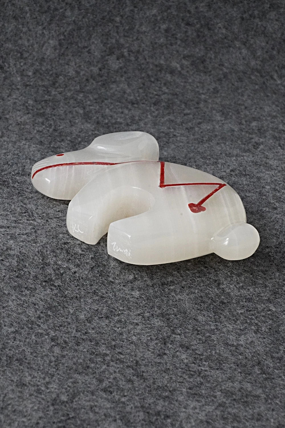 Rabbit Zuni Fetish Carving - Kenric Laiwakete