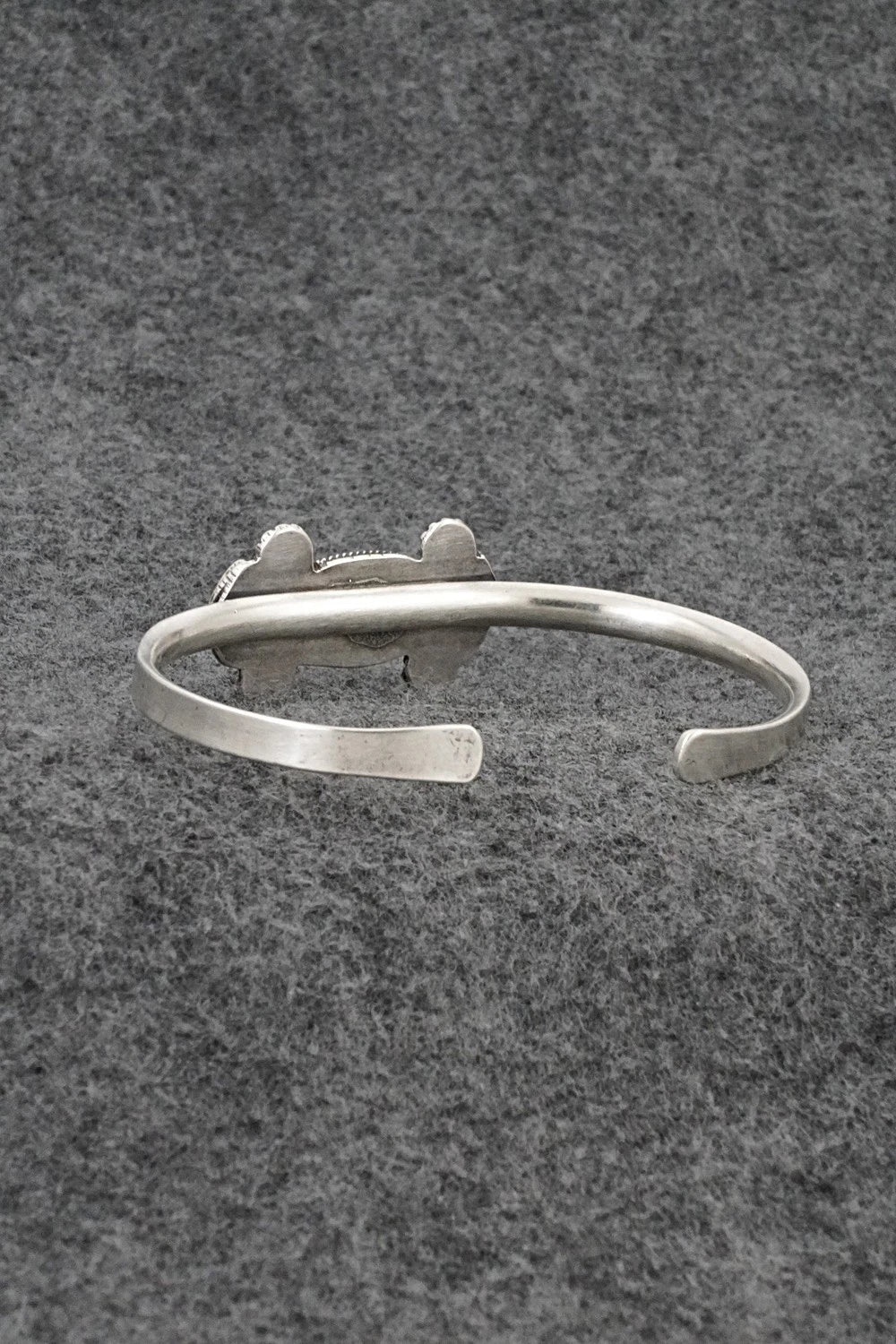 Turquoise & Sterling Silver Bracelet - Genevieve Francisco