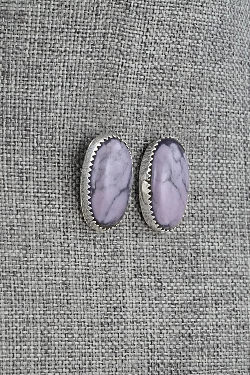 Morado & Sterling Silver Earrings - Murray Hannaweeka