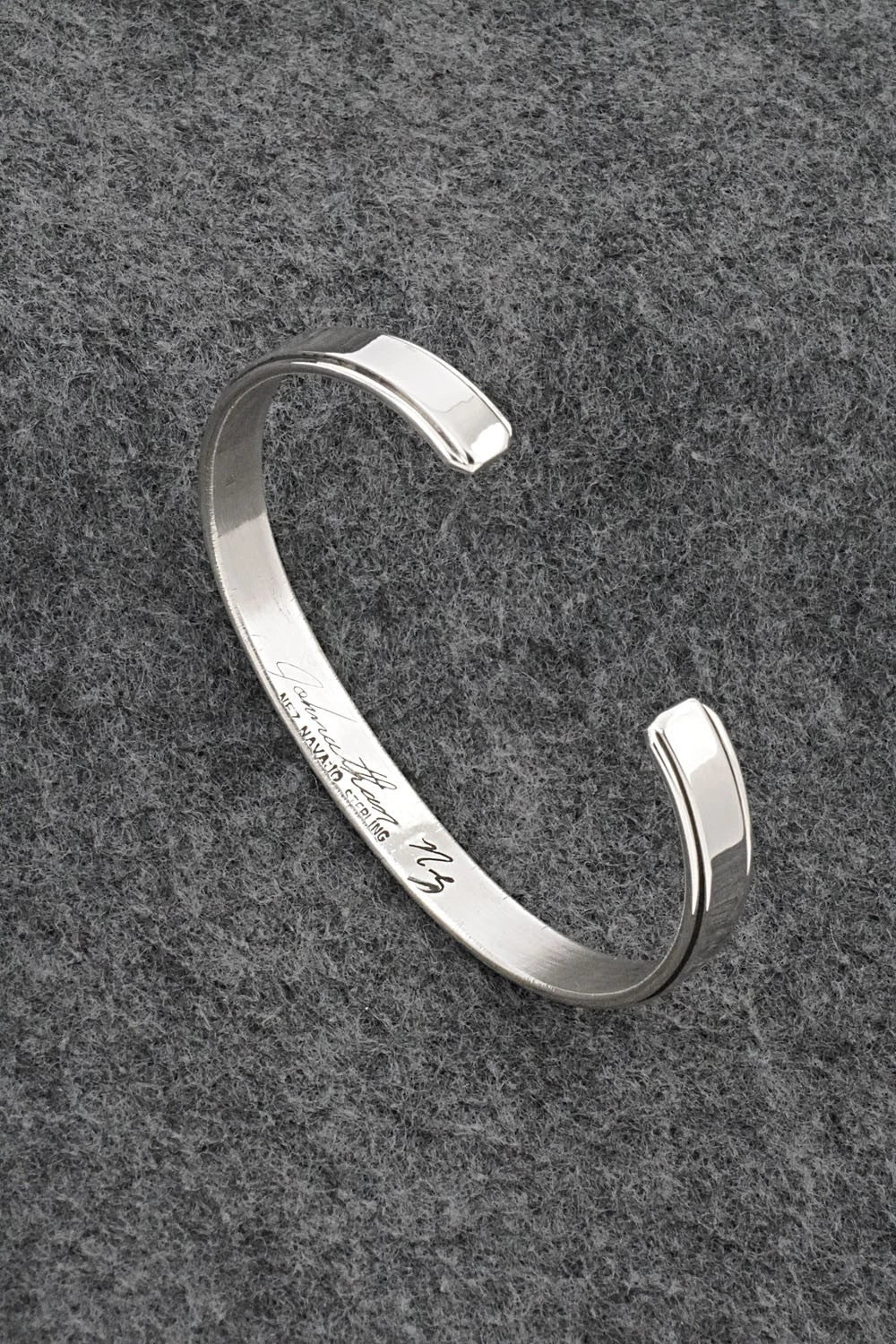 Sterling Silver Bracelet - Jonathan Nez