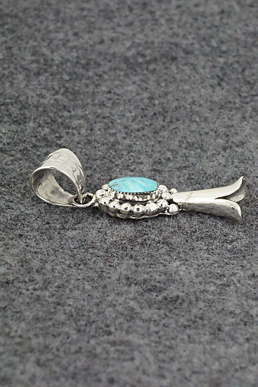 Turquoise & Sterling Silver Pendant - Patsy Lee