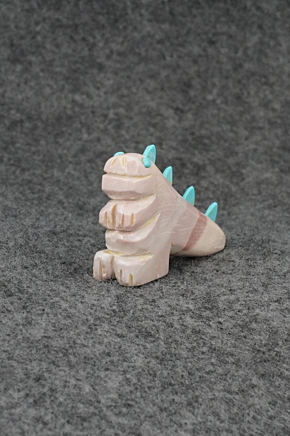 Dinosaur Zuni Fetish Carving - Cody Chavez
