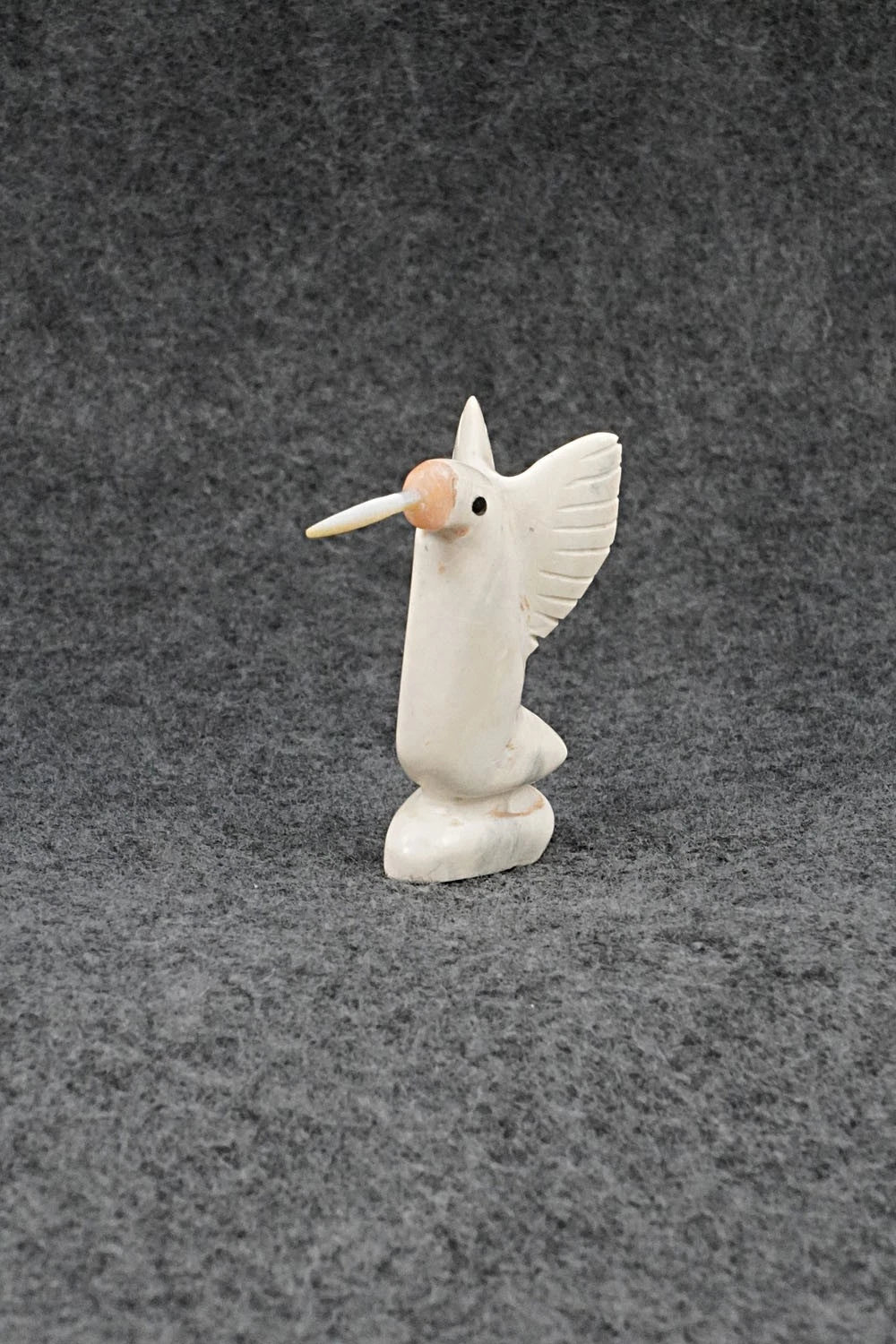 Hummingbird Zuni Fetish Carving - Justin Red Elk