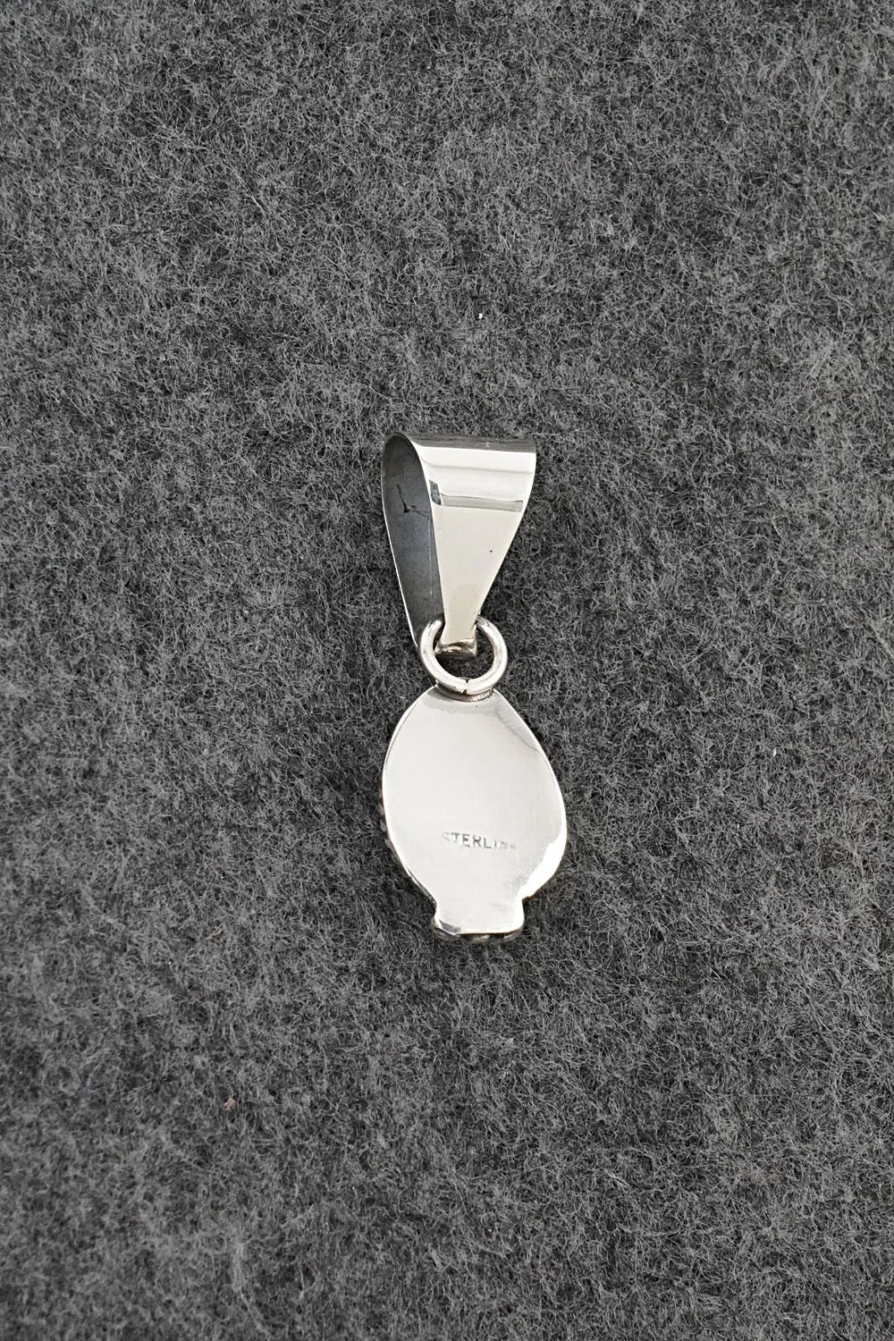 Turquoise & Sterling Silver Pendant - Rosemary Saunders