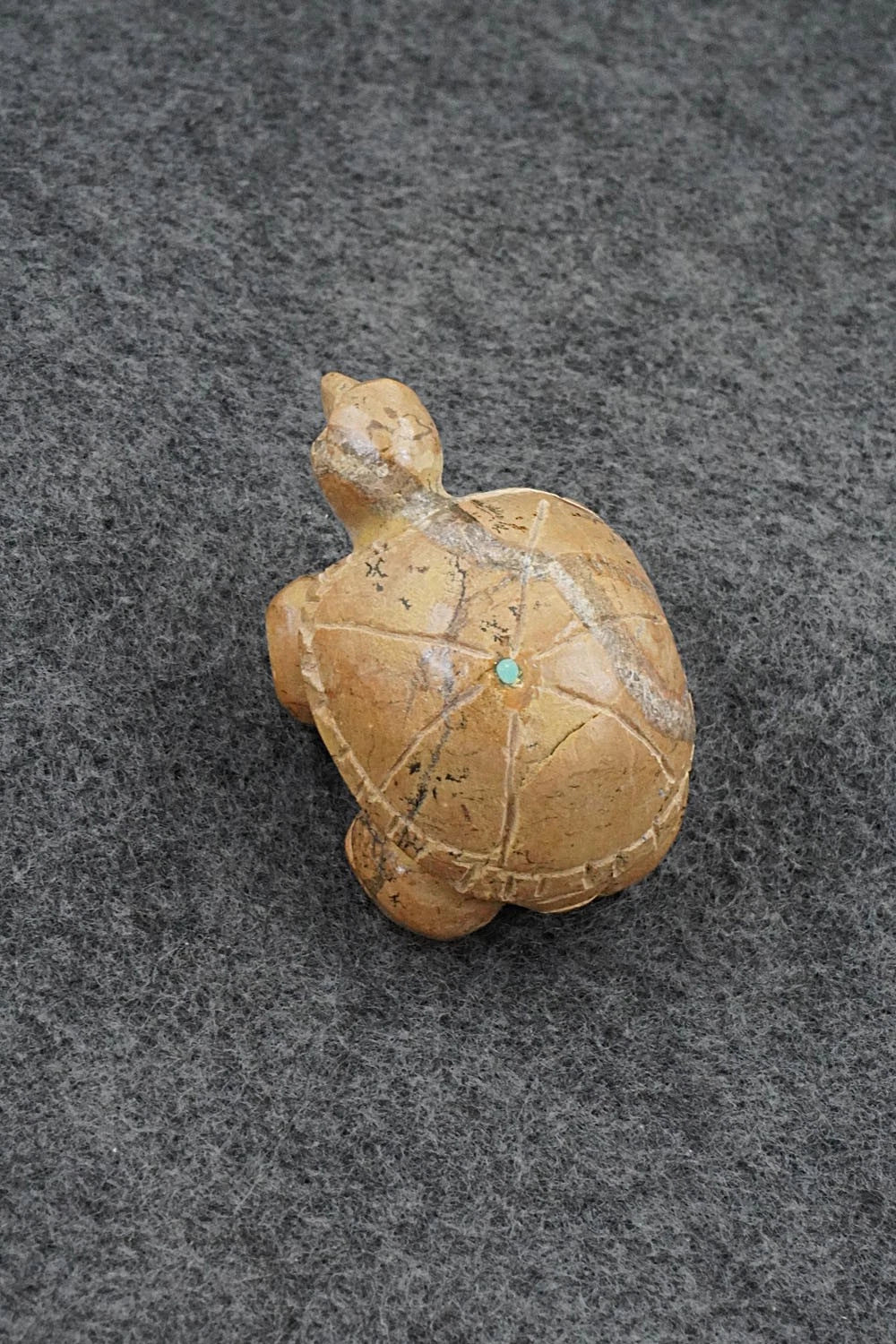 Turtle Zuni Fetish Carving - Freddie Leekya