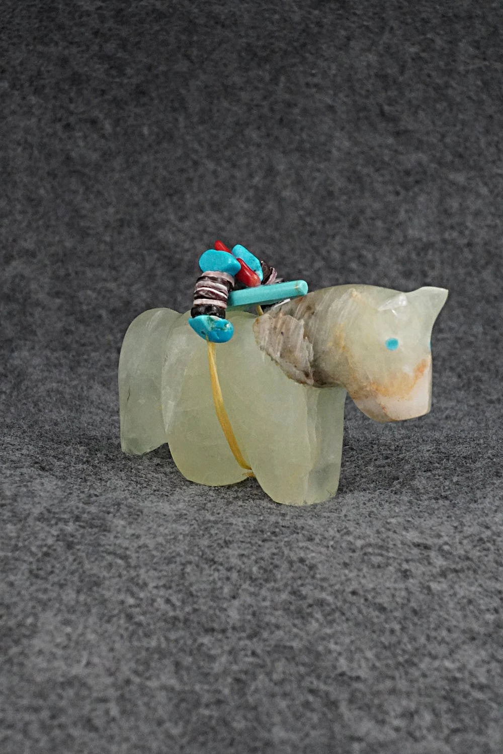 Horse Zuni Fetish Carving - Rodney Laiwakete