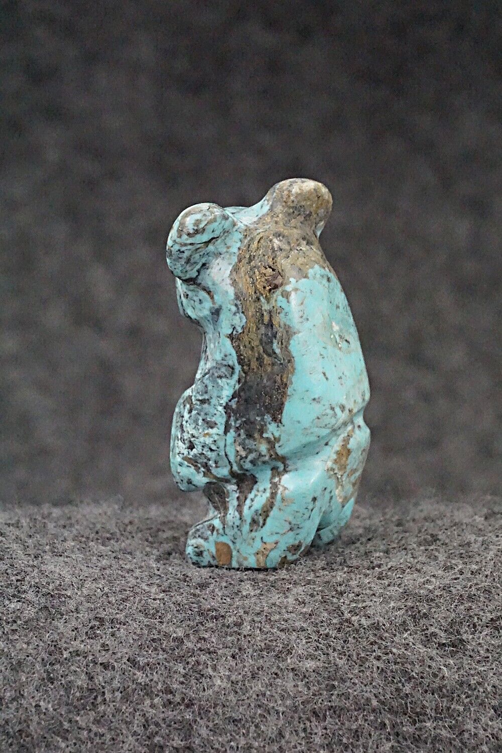 Bear Zuni Fetish Carving - Reynold Lunasee