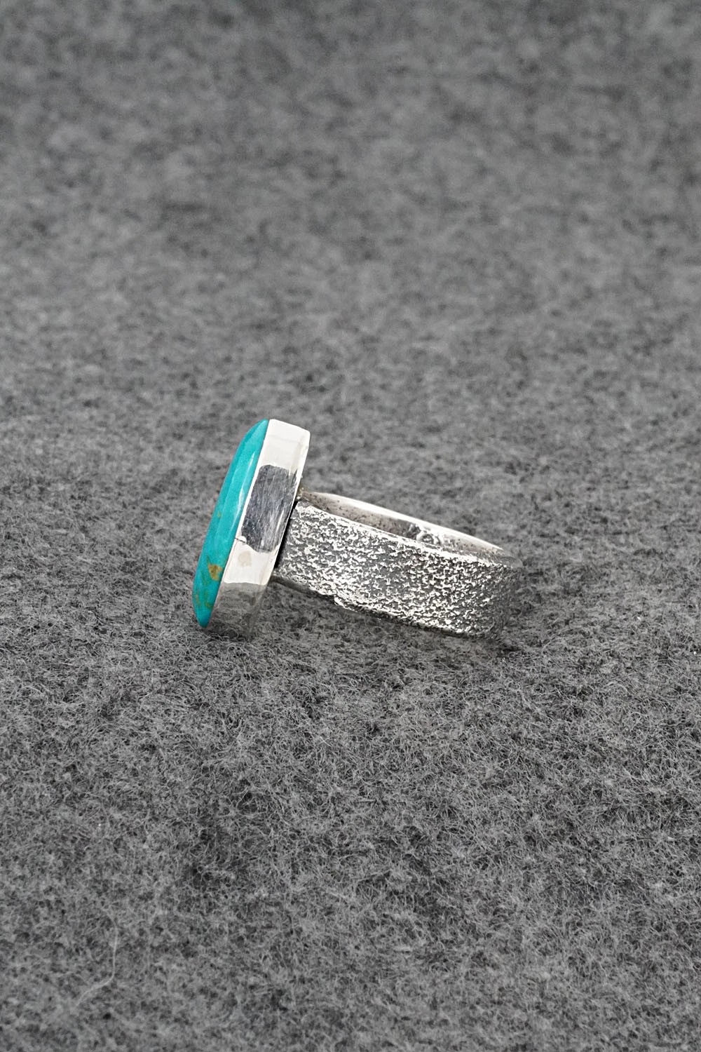 Turquoise & Sterling Silver Ring - Cody Noble - Size 8.5