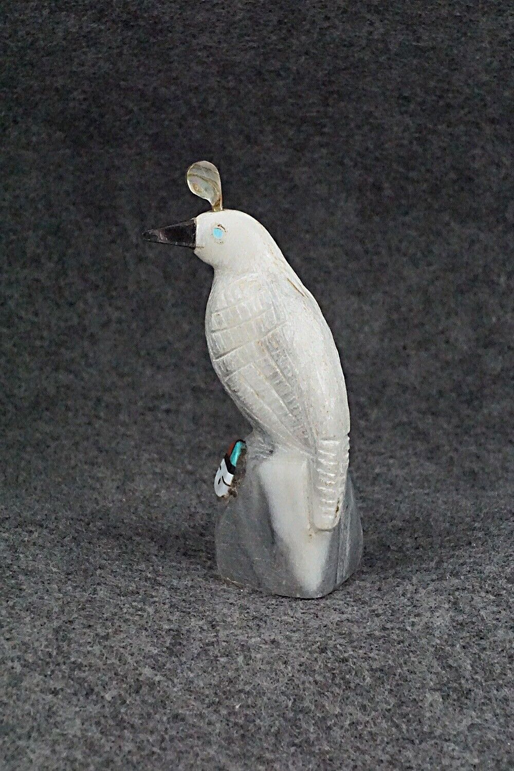 Quail Zuni Fetish Carving - Darrin Boone