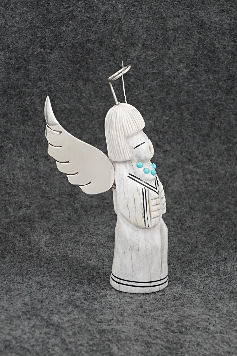 Angel Zuni Fetish Carving - Claudia Peina