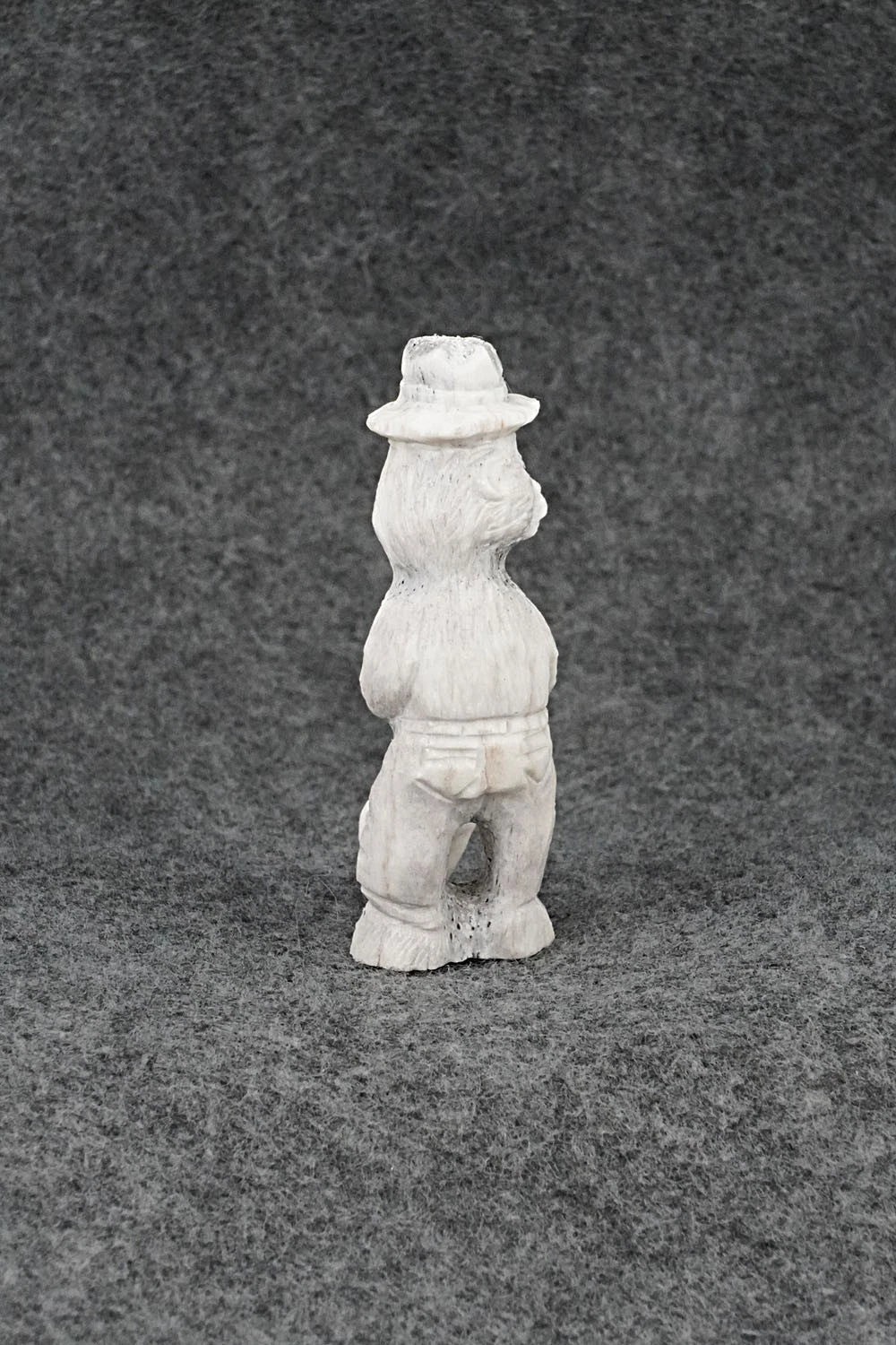 Smokey Bear Zuni Fetish Carving - Chris Peina