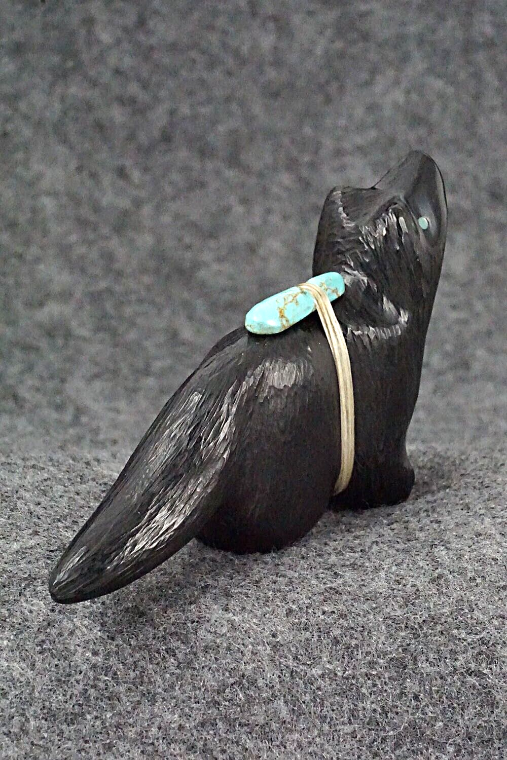 Wolf Zuni Fetish Carving - Herbert Halate
