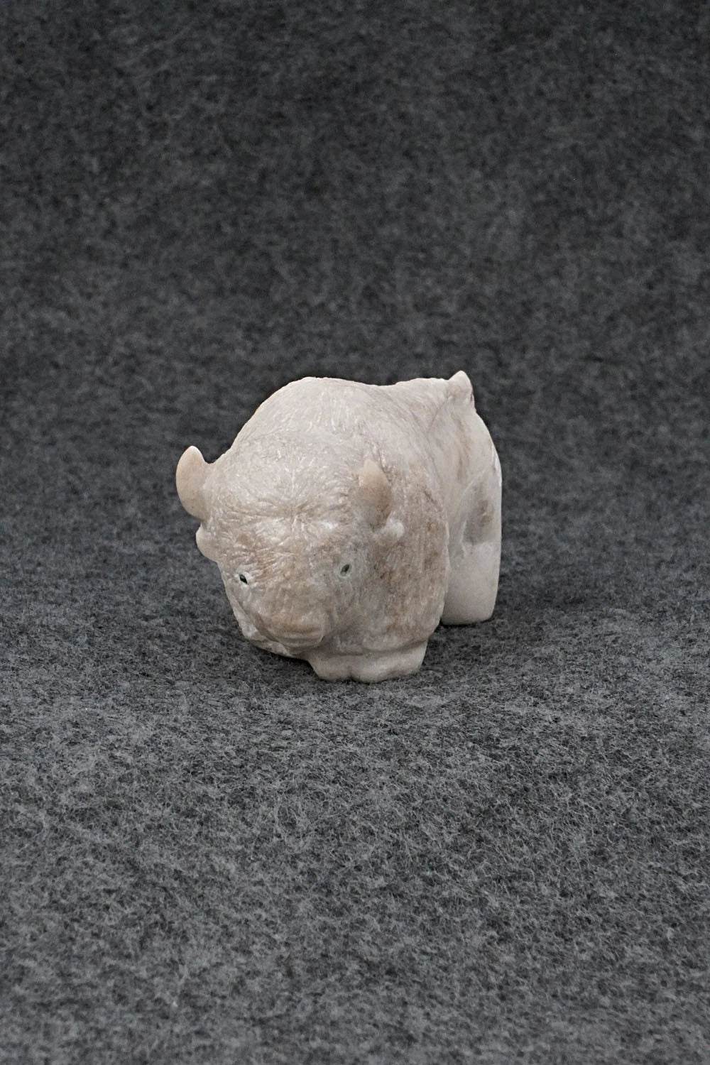 Buffalo Navajo Fetish Carving - Ron Goodluck