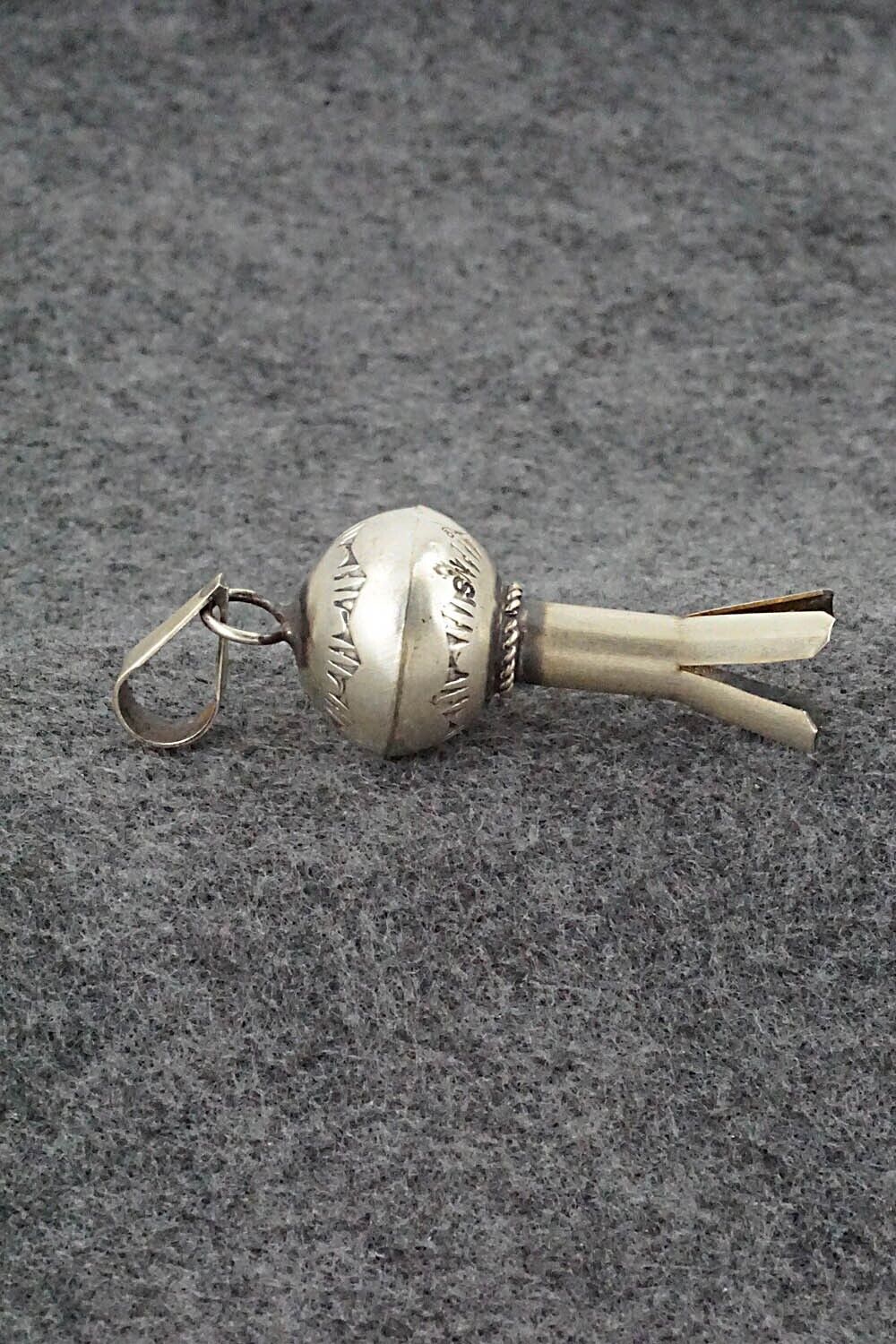 Sterling Silver Blossom Pendant - Monica Smith