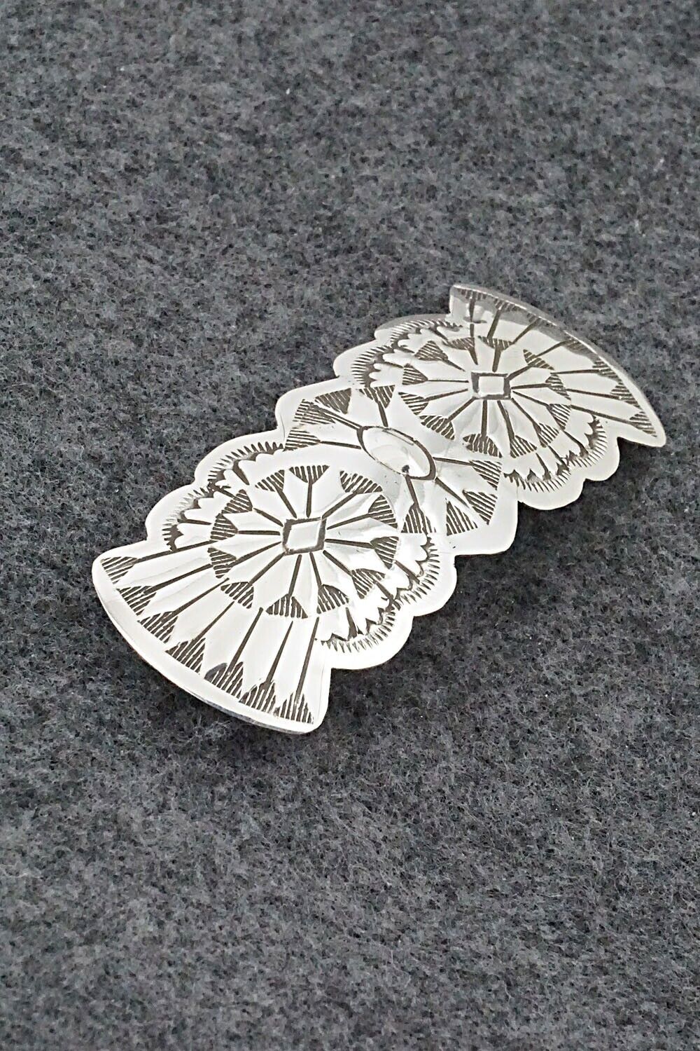 Sterling Silver Hair Barrette - Arlene Soce
