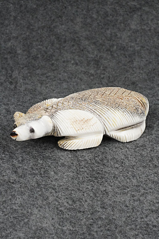 Badger Zuni Fetish Carving - Claudia Peina