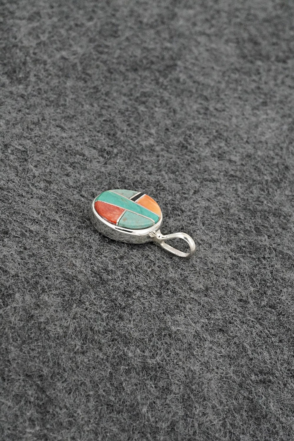Multi-Stone & Sterling Silver Pendant - Joseph Martinez