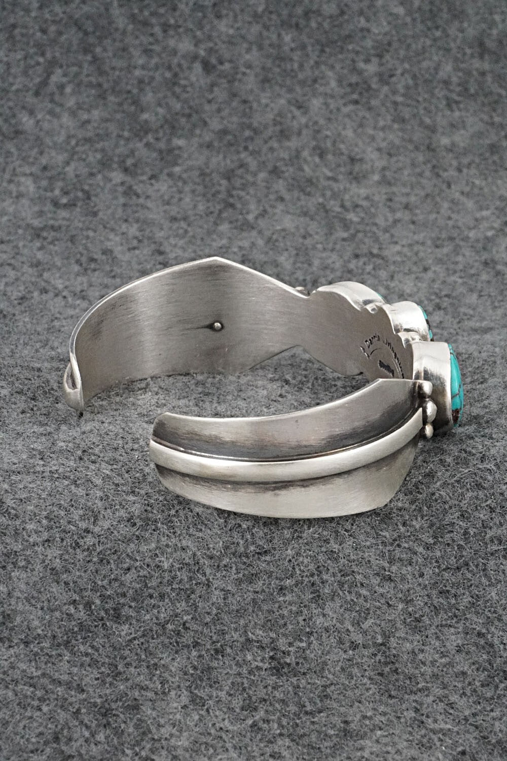 Turquoise & Sterling Silver Bracelet - Darrin Livingston