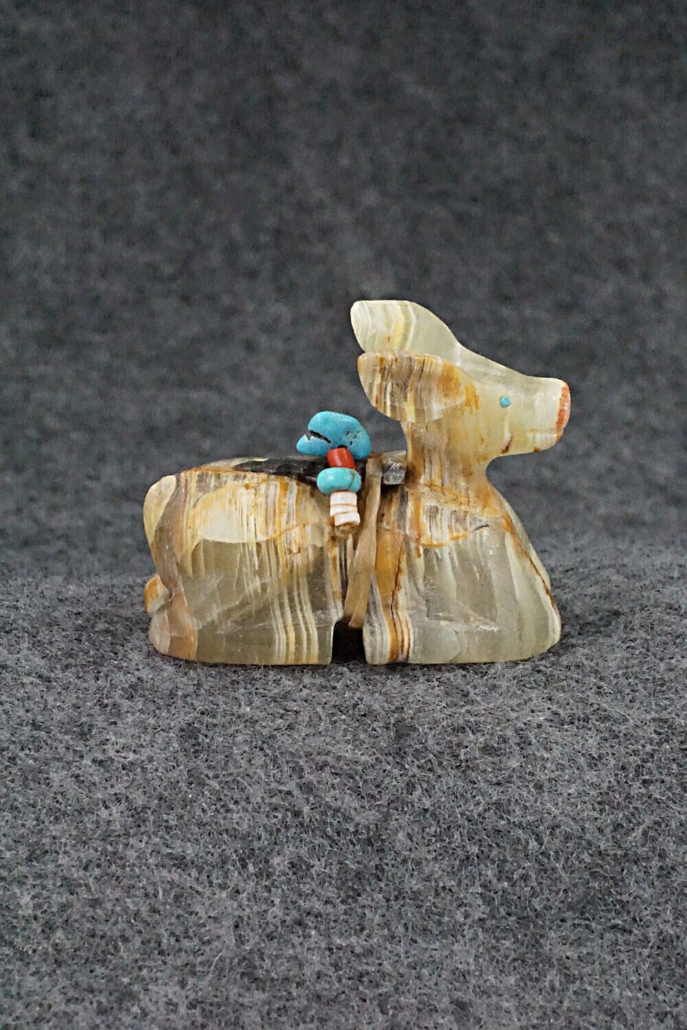 Deer Zuni Fetish Carving - Douglas Martza