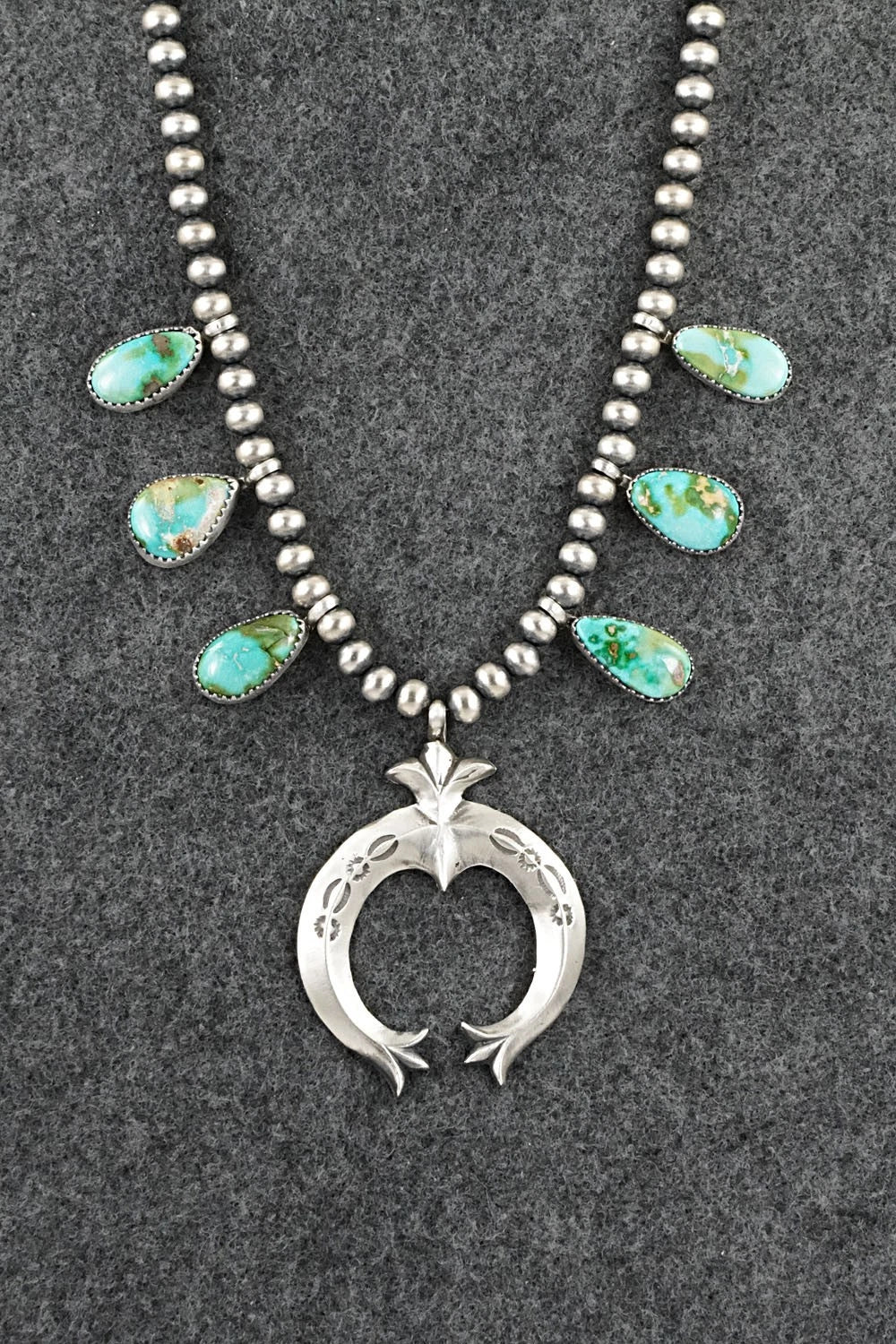 Turquoise & Sterling Silver Necklace - Latricia Largo