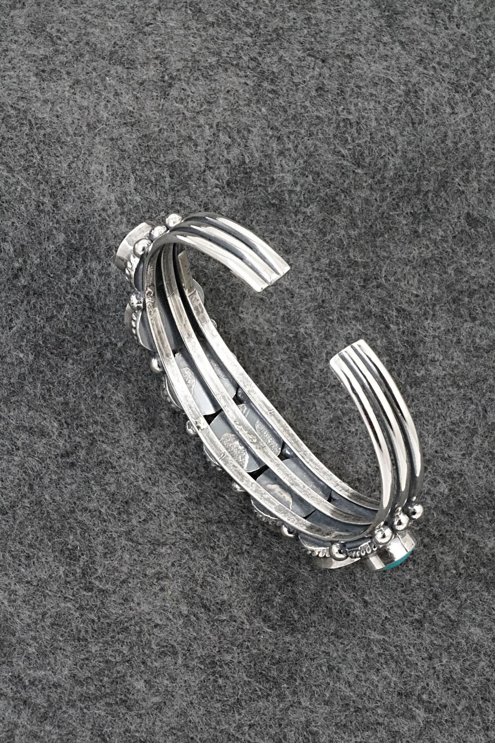 Turquoise & Sterling Silver Bracelet - Albert Smith