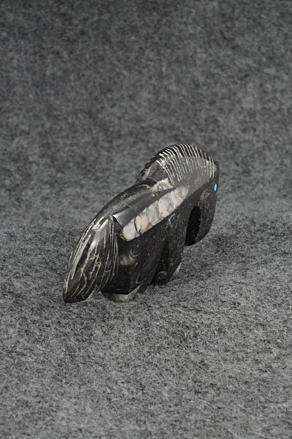 Horse Zuni Fetish Carving - Kenric Laiwakete