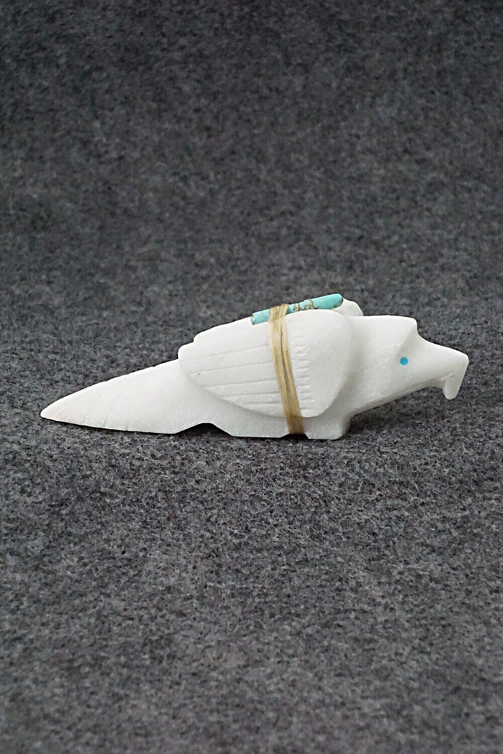 Eagle Zuni Fetish Carving - Herbert Halate