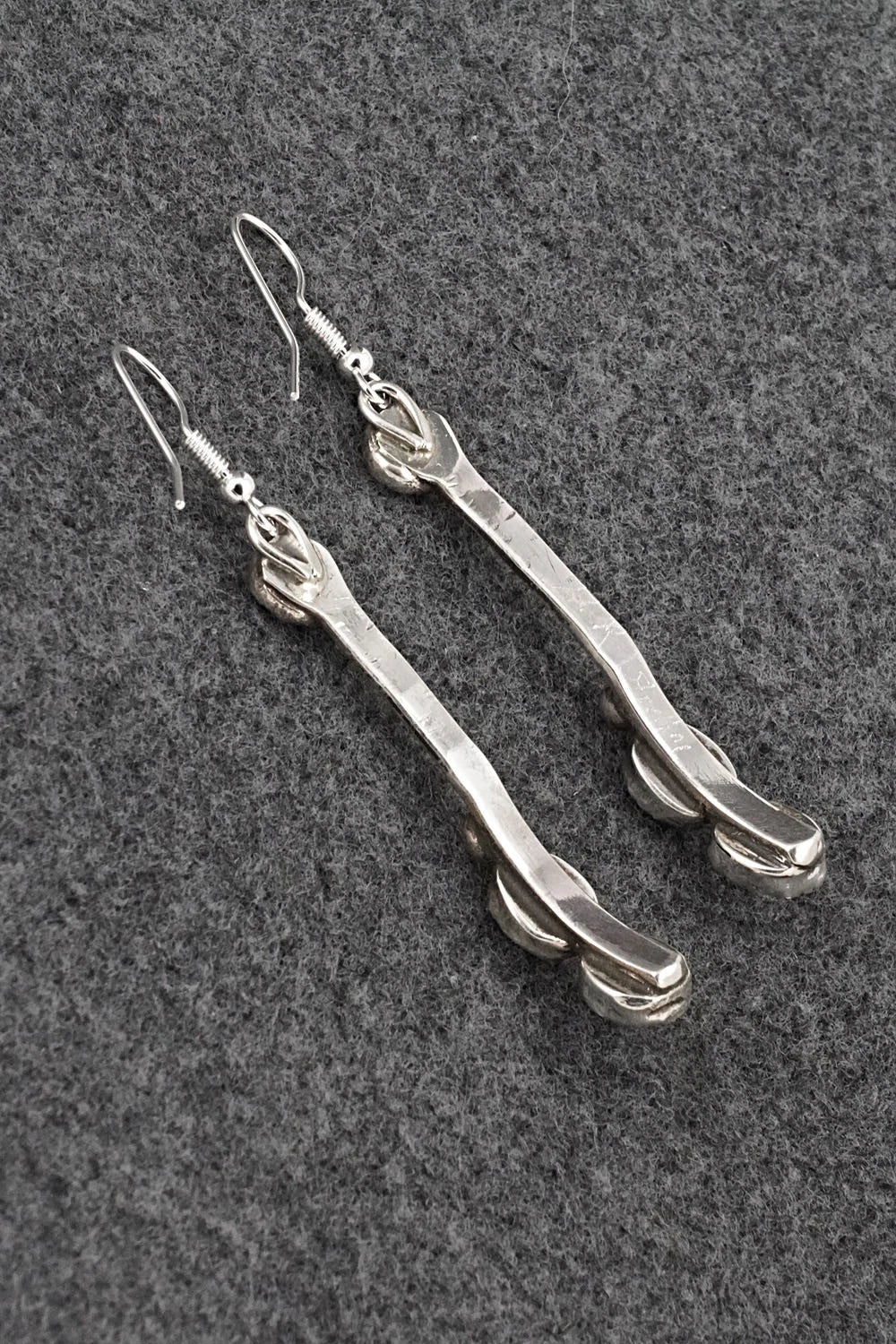 Turquoise & Sterling Silver Earrings - Priscilla Reeder