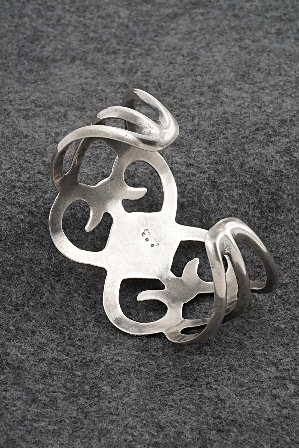 Turquoise & Sterling Silver Bracelet - Eugene Gruber