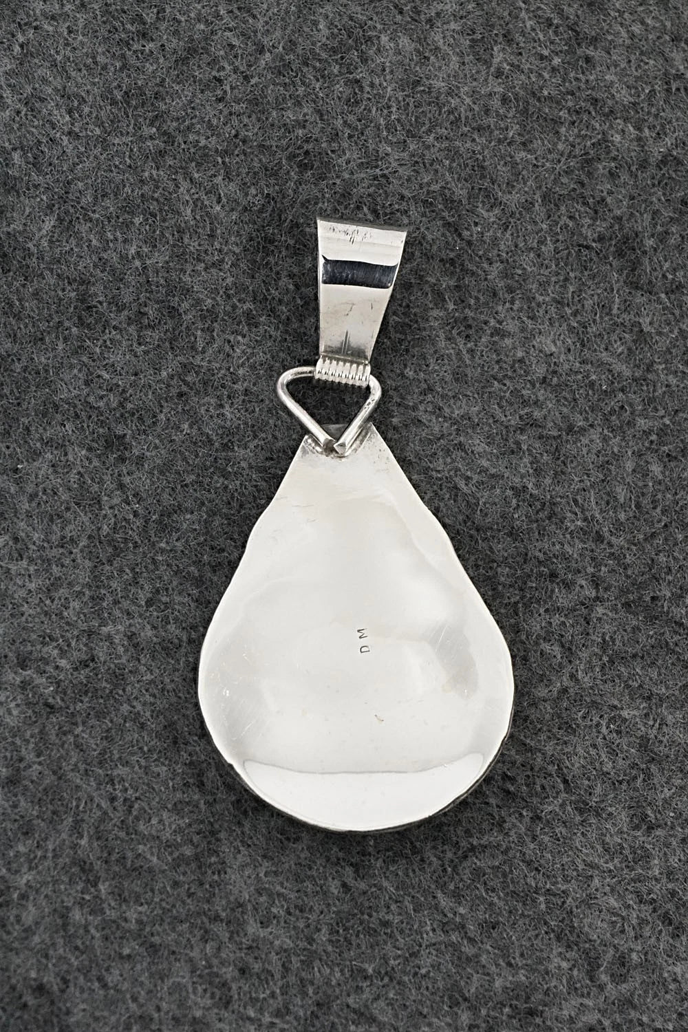 Turquoise & Sterling Silver Pendant - Darrell Morgan