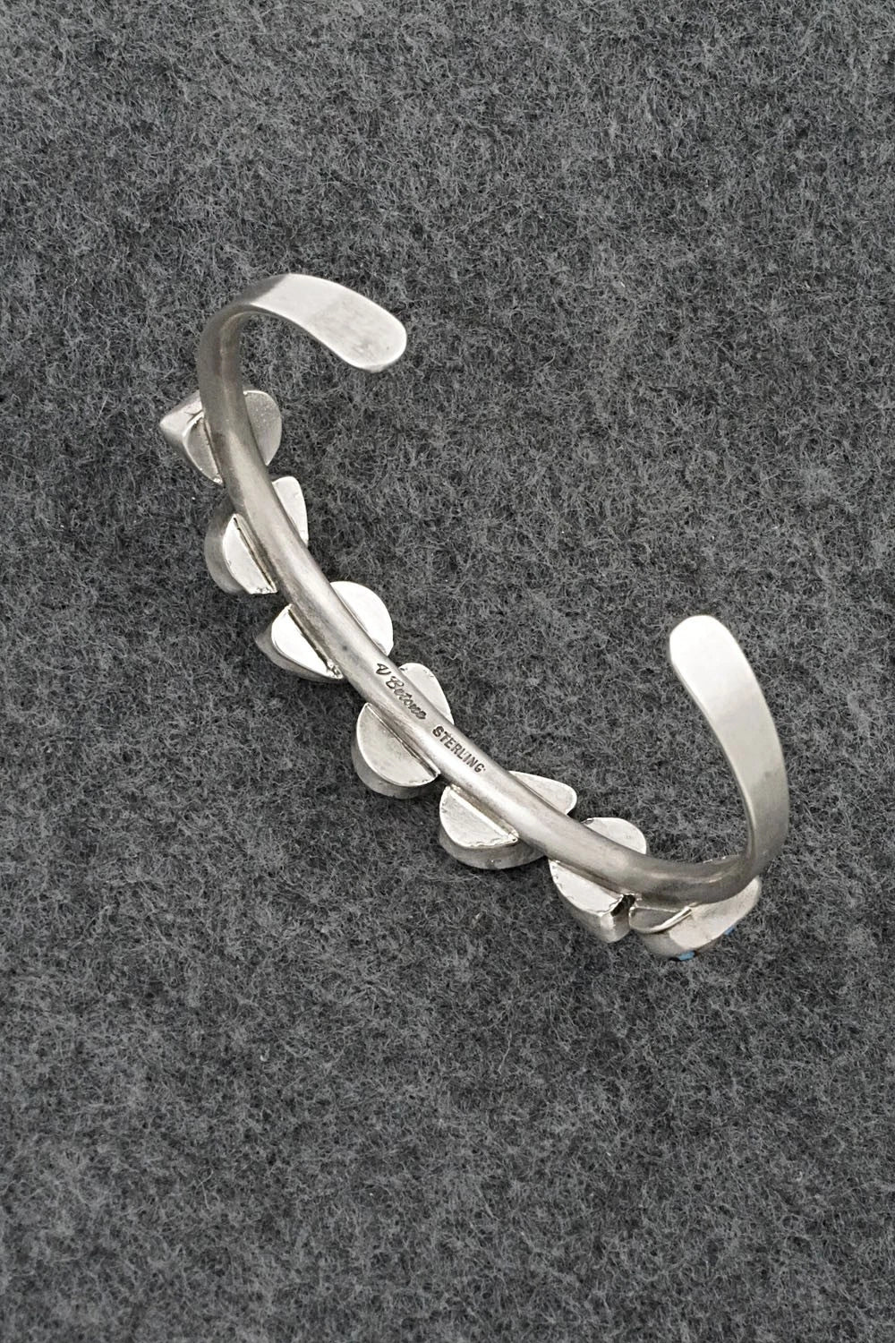 Turquoise & Sterling Silver Bracelet - Verley Betone