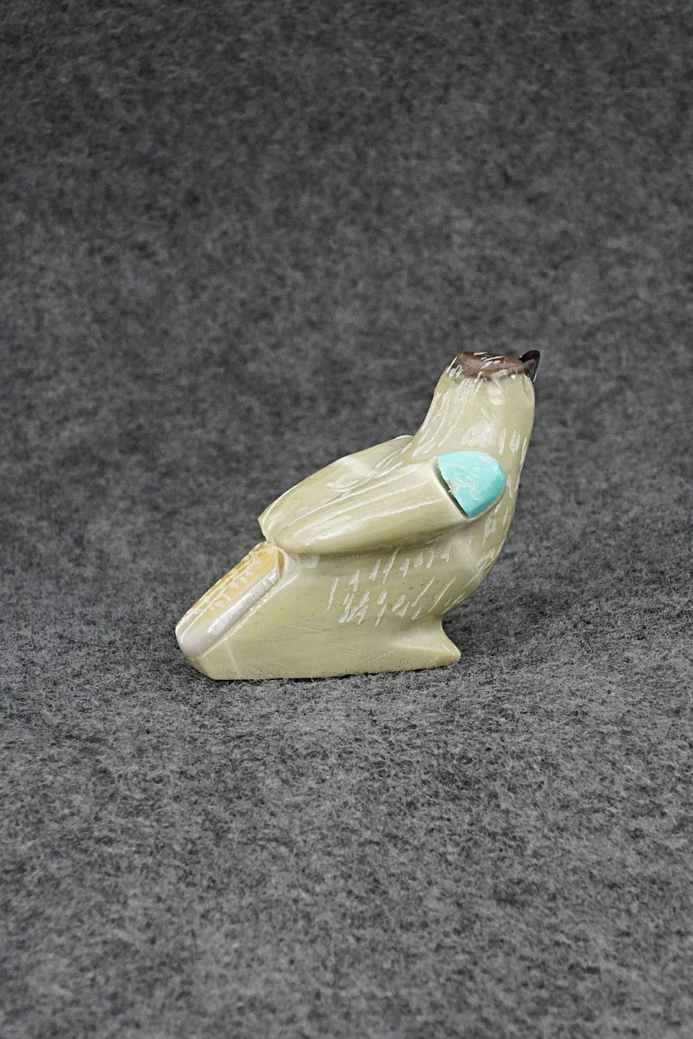 Bird Zuni Fetish Carving - Freddie Leekya