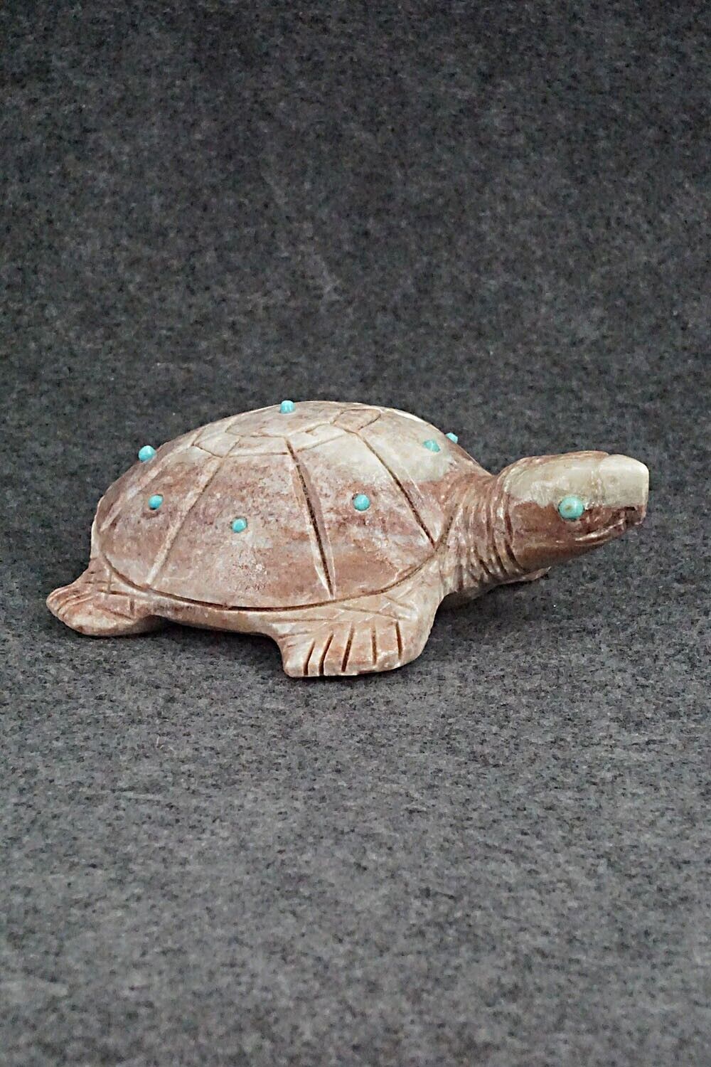 Sea Turtle Zuni Fetish Carving - Chris Nastacio