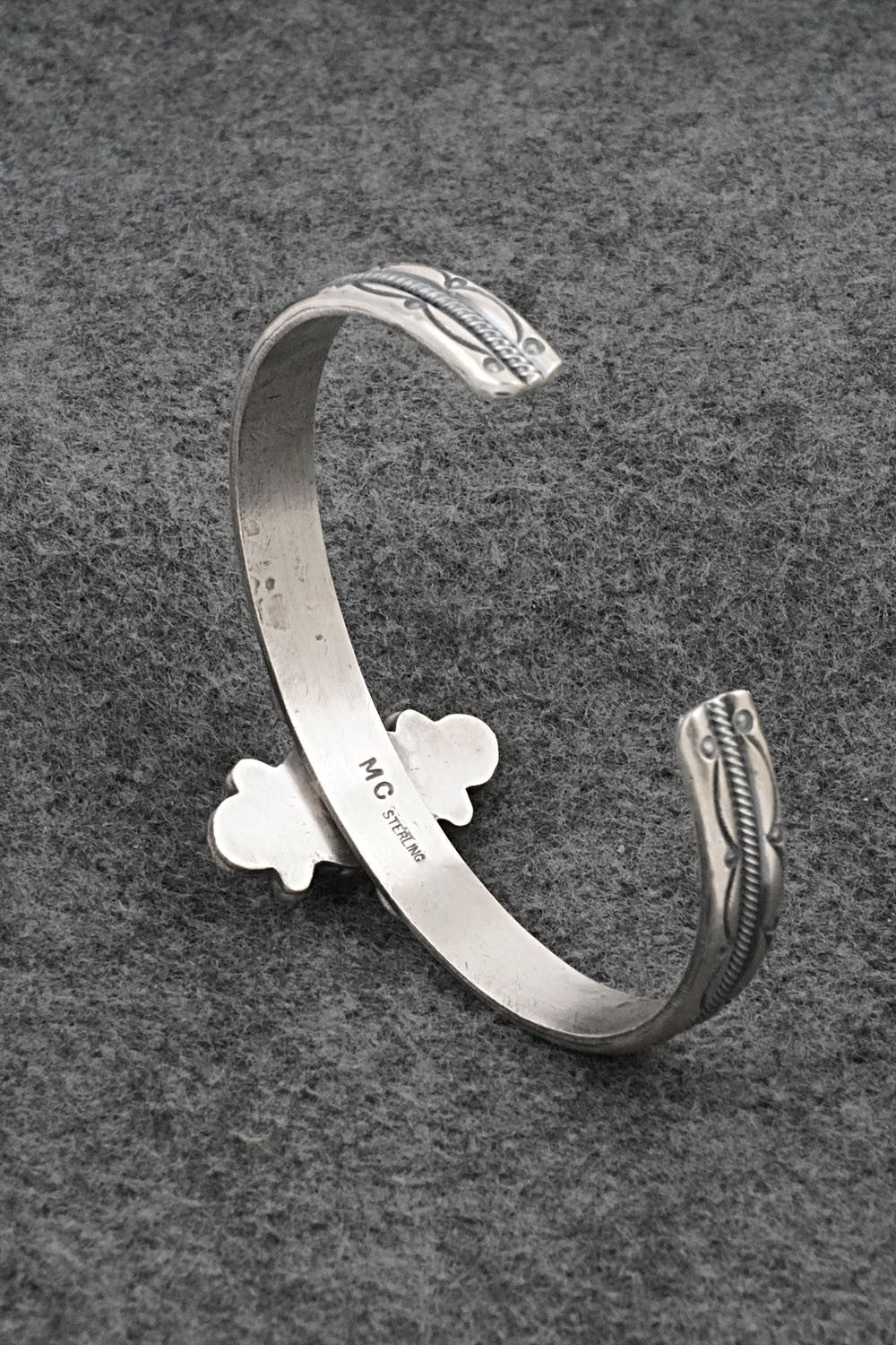 Turquoise & Sterling Silver Bracelet - Michael Calladitto