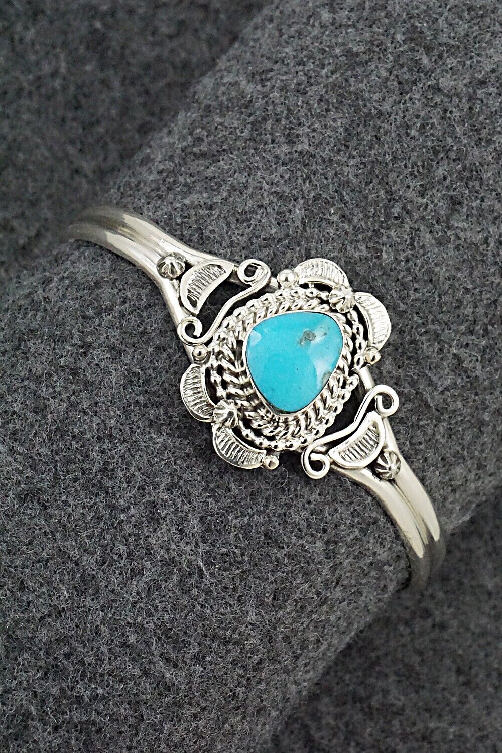 Turquoise & Sterling Silver Bracelet - Jimmy Garcia