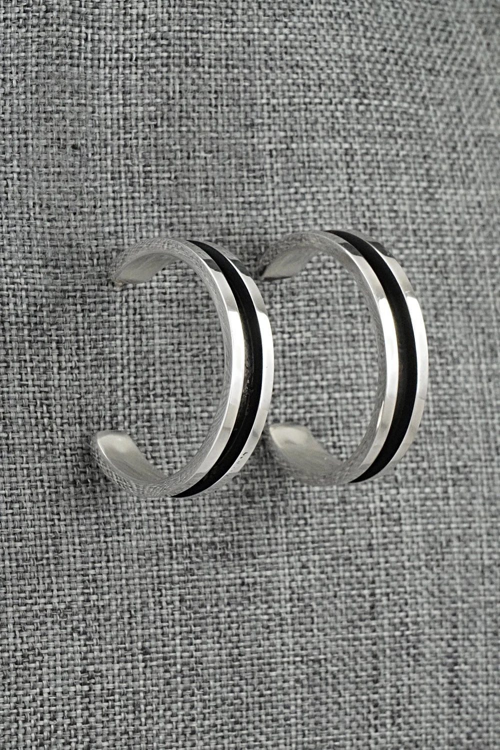Sterling Silver Hoop Earrings - Tom Hawk