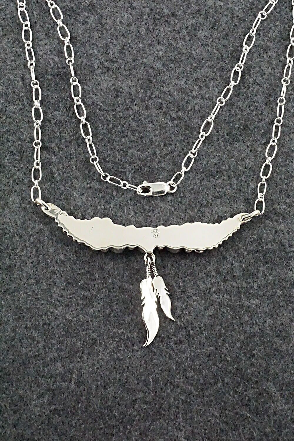 Turquoise & Sterling Silver Necklace - Sadie Jim