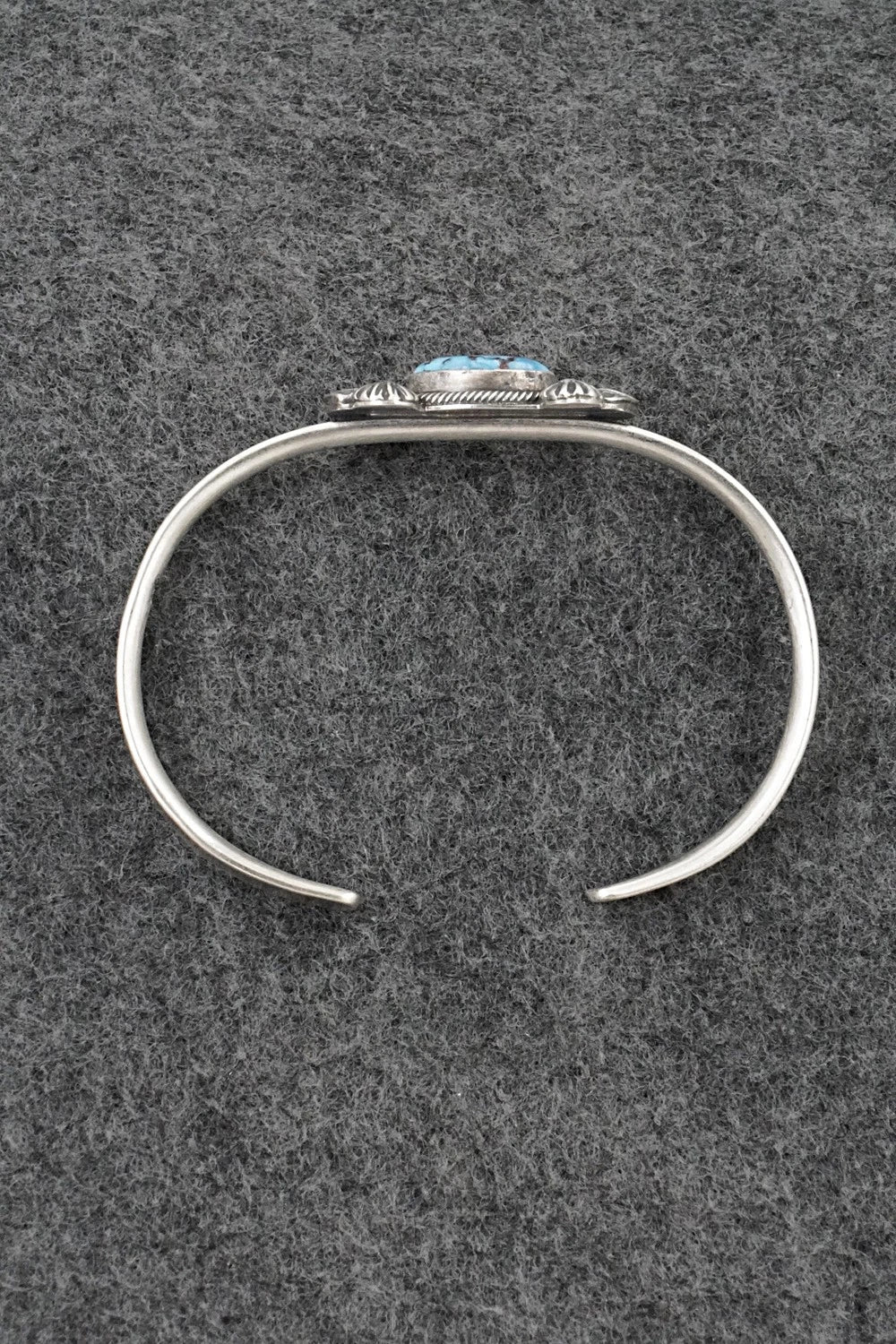 Turquoise & Sterling Silver Bracelet - Genevieve Francisco
