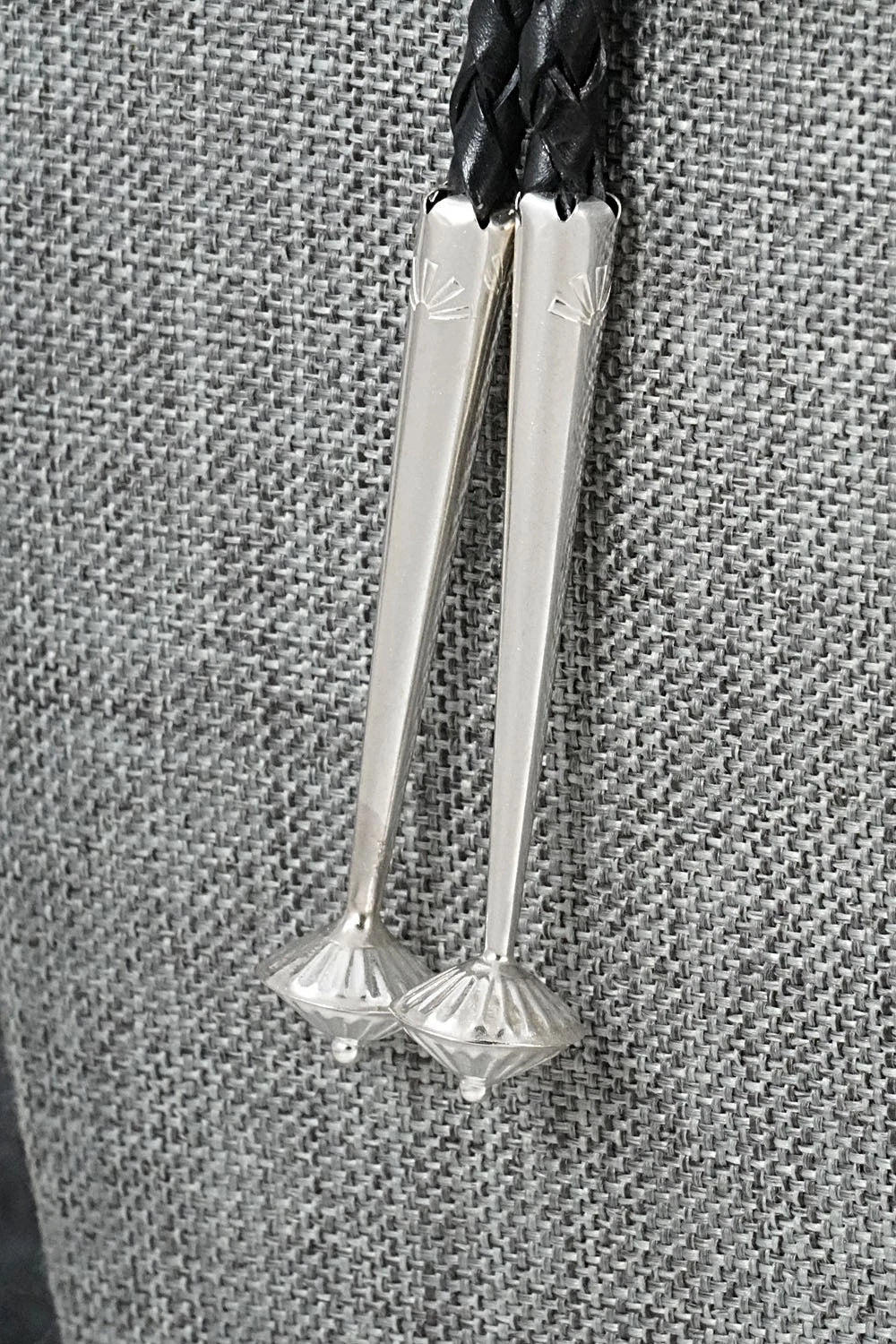 Sterling Silver Bolo Tie - Roger John