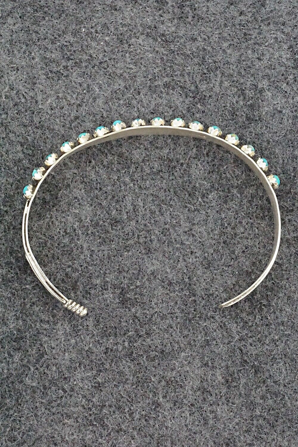 Turquoise and Sterling Silver Bracelet - Aaron Davis