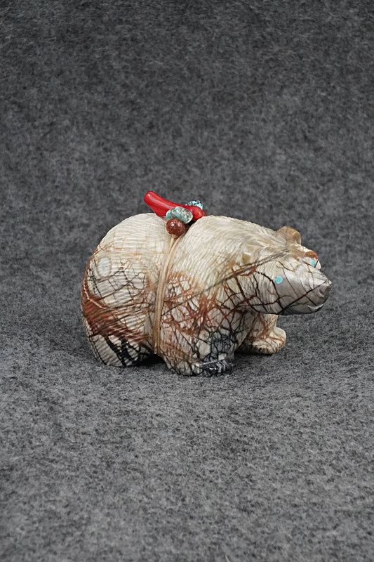 Bear Zuni Fetish Carving - Paulette & Farlan Quam
