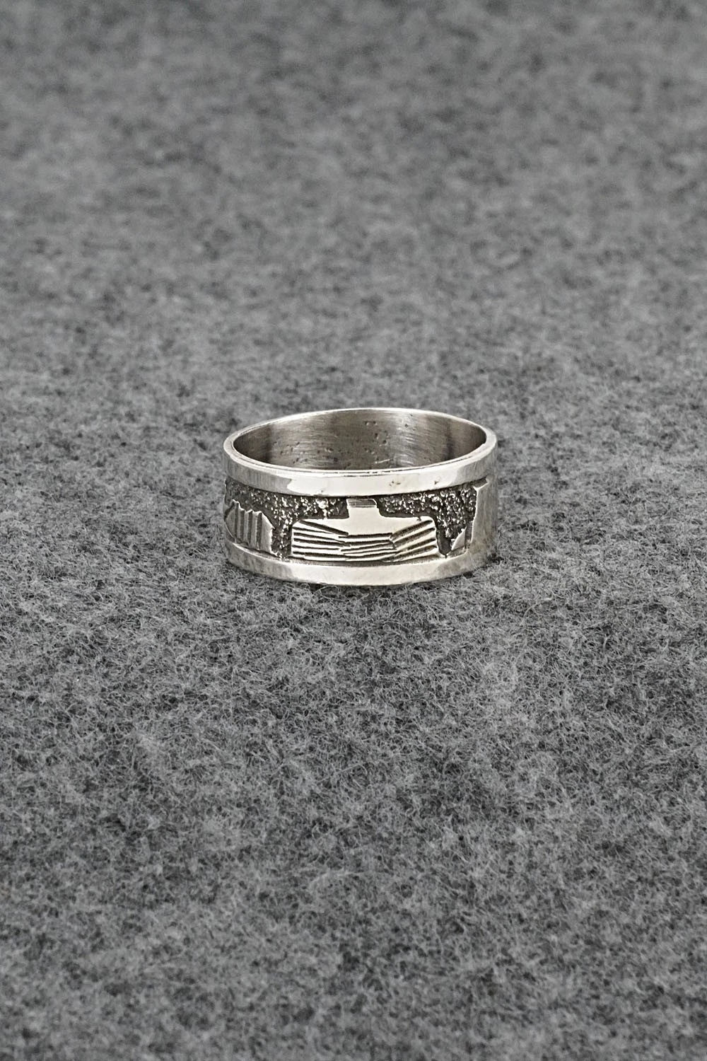Sterling Silver Ring - Elaine Becenti - Size 10.75
