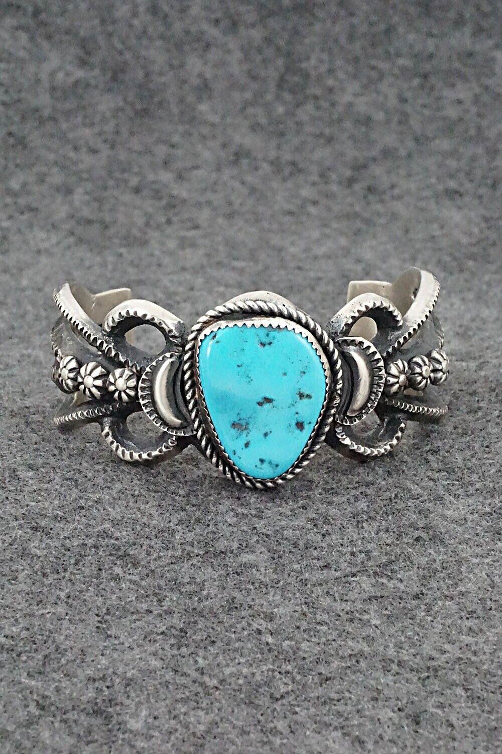 Turquoise & Sterling Silver Bracelet - Richard Yazzie