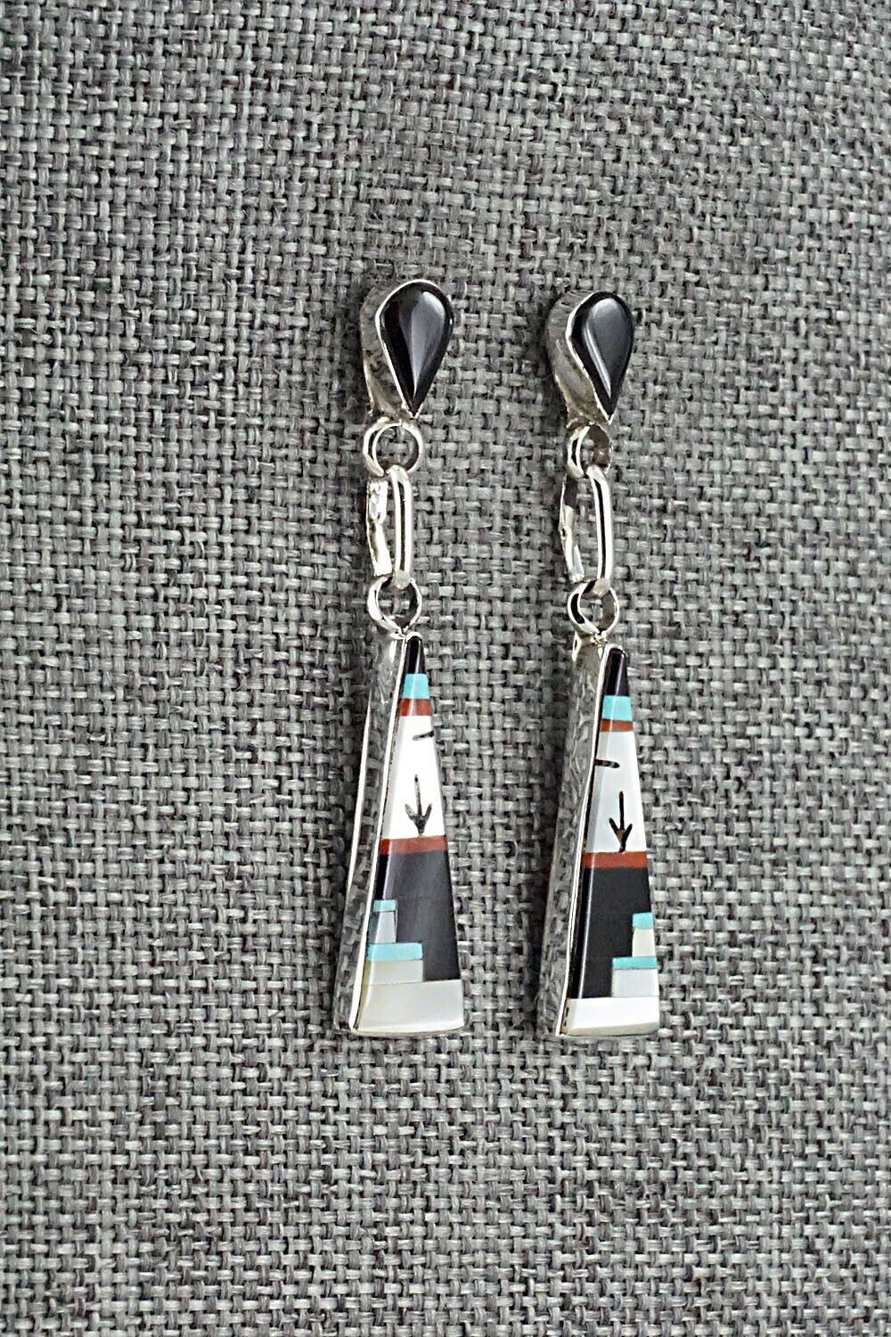 Multi-Stone & Sterling Silver Earrings - Jason Bobelu