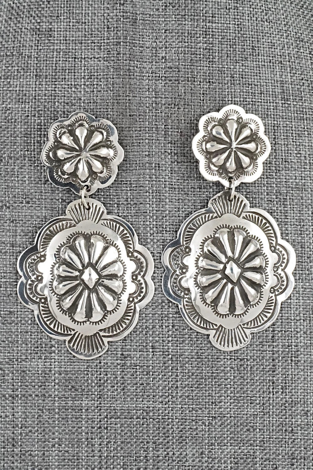 Sterling Silver Earrings - Genevieve Blackgoat