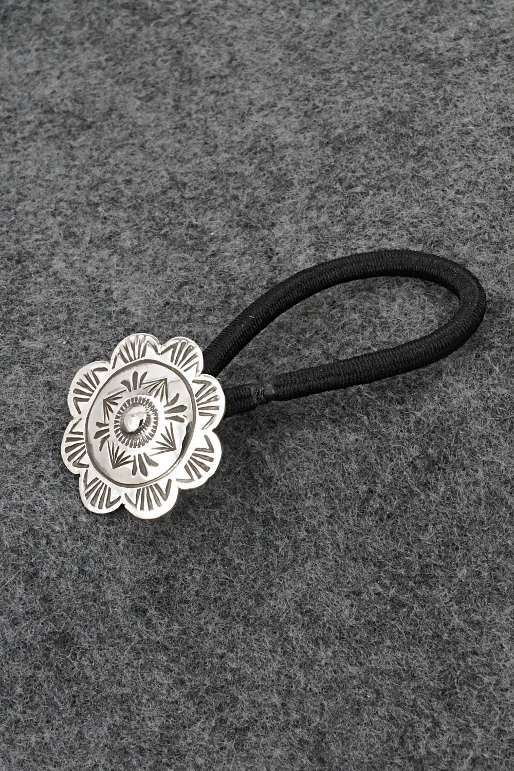Sterling Silver Hair Tie - Bertha Begay